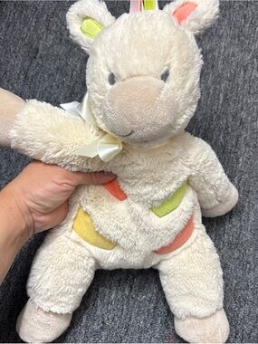 Douglas Baby Yellow Giraffe Plush 2015 Stuffed Animal Satin Feet 15"